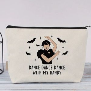 NEW! Dance Dance Dance with My Hands Cosmetic School Pencil Makeup Bag